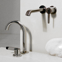 Veloce Zucchetti современный смеситель для раковины на 2 отв