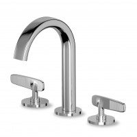 Veloce Zucchetti современный смеситель для раковины на три отверстия