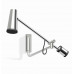 Closer Zucchetti настенный дизайнерский душ с шарнирным держателем, отделка хром или черный