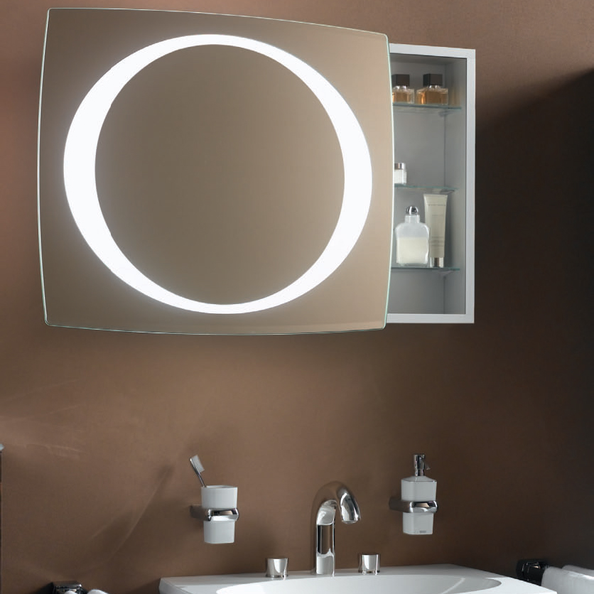 Зеркало в ванную с подсветкой и полками. Полка Keuco зеркало с подсветкой. Круглое зеркало в ванную с полками. Зеркало в ванную комнату с подсветкой. Зеркало круглое с подсветкой.