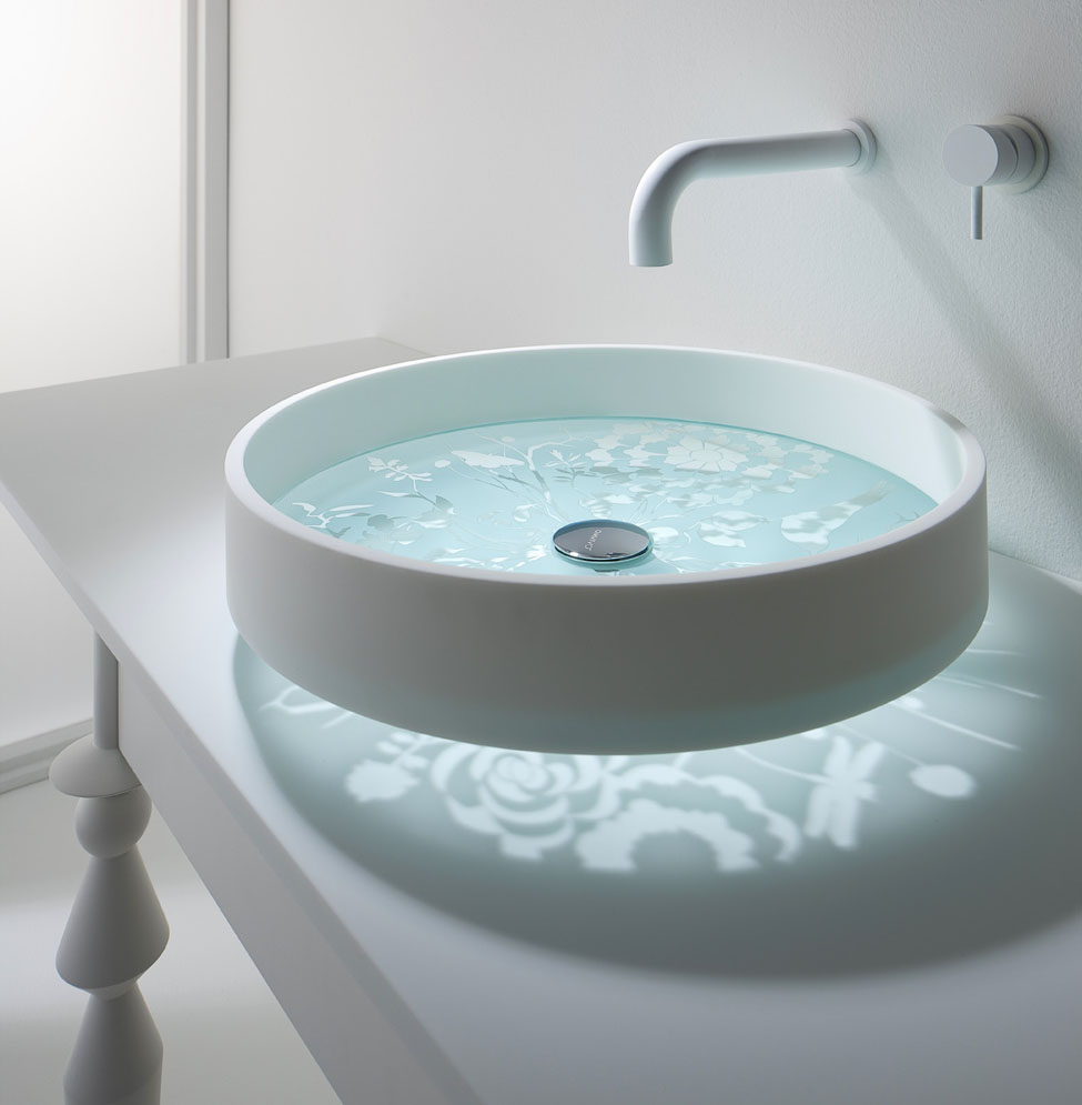 дизайн ванной комнаты накладная раковина